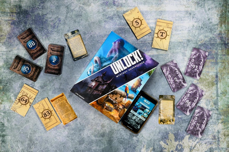 Asmodee UNLOCK Mystery Adventures Card Game  Escape RoomInspired Cooperative Adventure Fun Family Game for Kids and Adults Ages 10 16 Players 1 Hour Playtime - Image 3