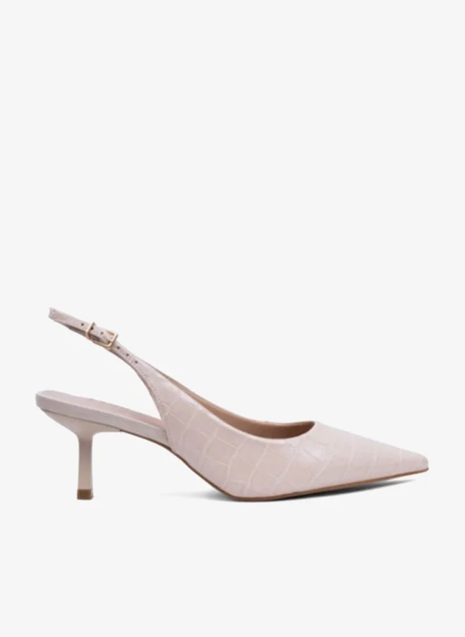 FYOR Structured Mid-Heel Pumps BCR 039