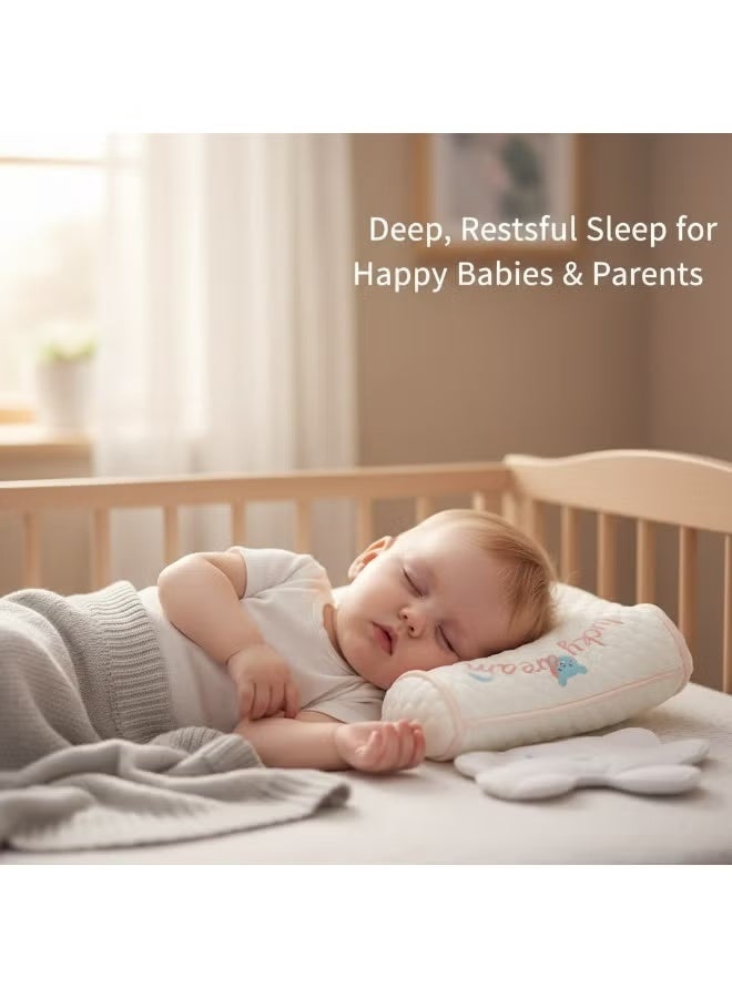 Baby Head Shaping Pillow, Newborn Pillow to Prevent Flat Head, Baby Head Pillow,Flat Head Baby Pillow, Baby Sleeping Pillow, Baby Pillows for Sleeping for 0-3 Years (Rabbit) - Image 4