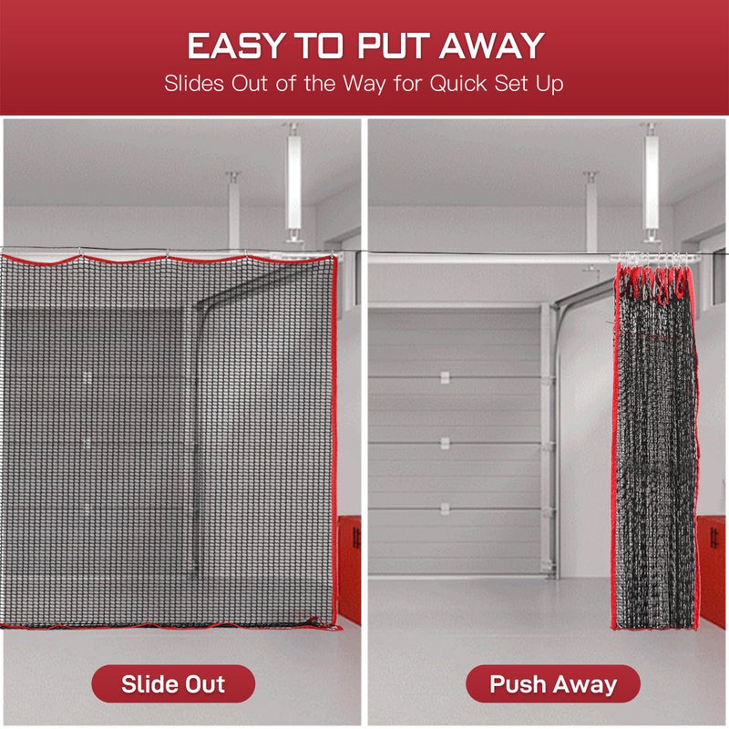FRANKTECH Golf Netting, 10ft, 15ft, 20ft Sports Netting - Heavy Duty High Impact Multi-Sport Practice Net for Golf, Baseball, Soccer, Hockey, Lacrosse, Backyard Driving & Training Barrier - Image 5