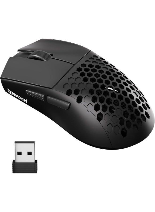 REDRAGON M725 Honeycomb Shell Gaming Mouse Tri-Mode BT5.1/2.4GHz/Type-C Wired, Ultra Lightweight 49g, 8000 DPI  - Image 1
