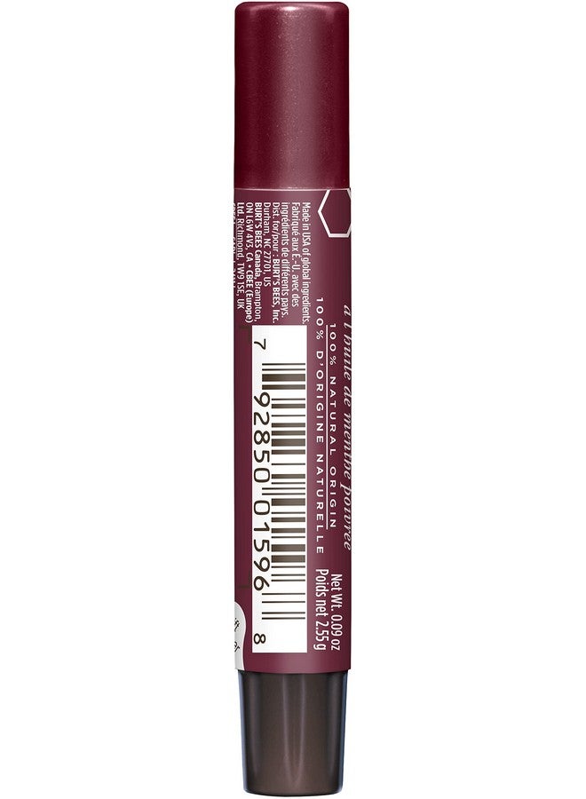 بيرتس بيز مرطب شفاه لامع من Burt's Bees®، طبيعي 100%، لون البرقوق، أنبوب واحد (قد تختلف العبوة) - Image 3