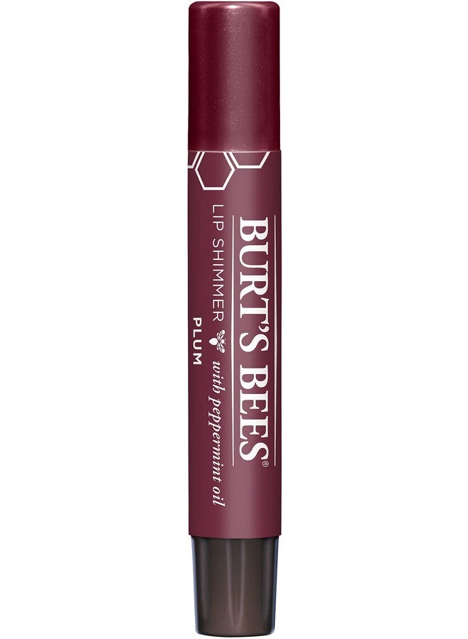 بيرتس بيز مرطب شفاه لامع من Burt's Bees®، طبيعي 100%، لون البرقوق، أنبوب واحد (قد تختلف العبوة) - Image 2