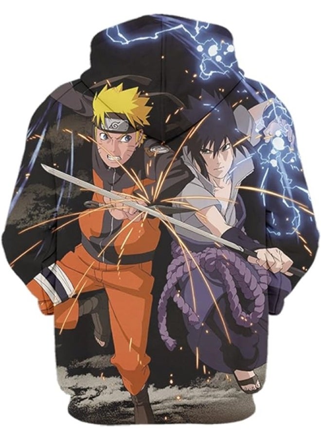 HALAMODO - Naruto Printed Sweatshirt Unisex Hoodie - Image 1