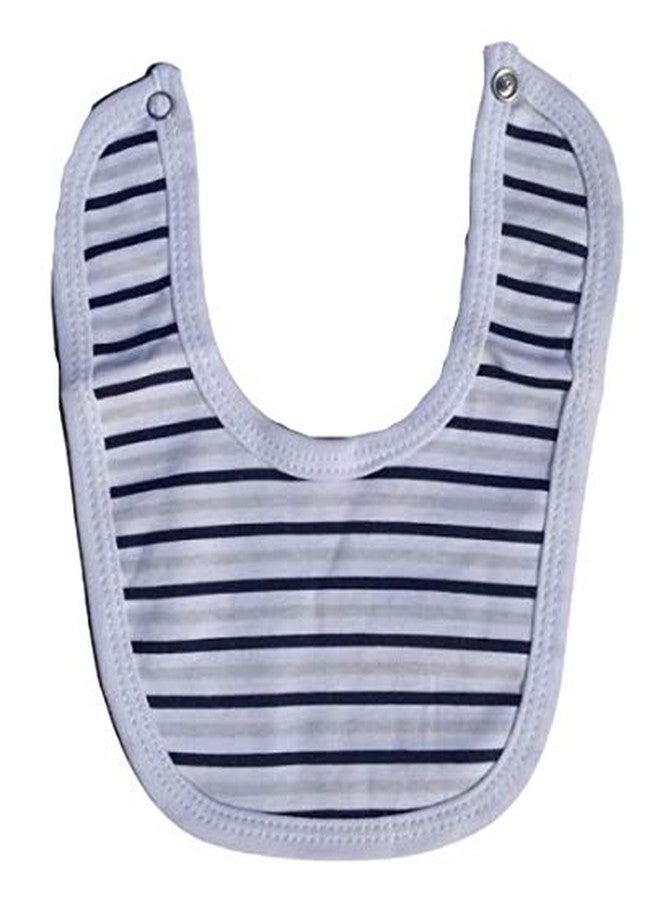 Lappu Baby Button Bibs/Apron Cute Multi Print|with Tich Button| Waterproof Bib Set Pack Of 6 (0-3Months) - Image 2