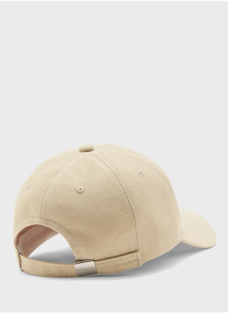Seventy Five Boston Embroidered Casual Curve Peak Cap