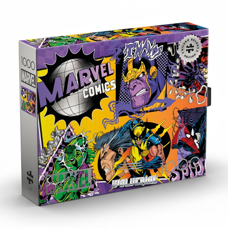 Buffalo Games Marvel Comics 1000 Piece Silver Select Jigsaw Puzzle Colorful Puzzles for Adults PrecisionCut Pieces Beautiful Artwork and Hours of Relaxing Fun - Image 3
