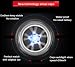 NeekTail Floating Auto Light Wheel Center caps 75mm295 for Mercedes Benz All seriseRetrofit Wheel Center caps to fit Stock Wheels4pcs Black Emblem - Image 2