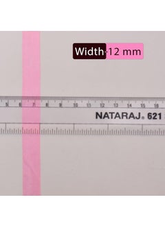 Embroiderymaterial EmbroideryMaterial Satin Pink Ribbon for Hair, Craft, Gift Wrapping, Sewing, Clothes, Embroidery (5 Rolls, Baby Pink Color)  - Image 2