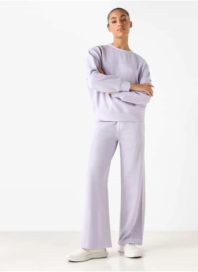 Kappa Kappa Panelled Pants with Drawstring Closure and Pockets