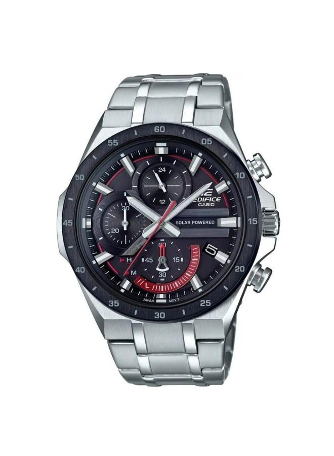 Casio Analog Black Dial Men's Watch EQS-920DB-1AVUDF - Image 1