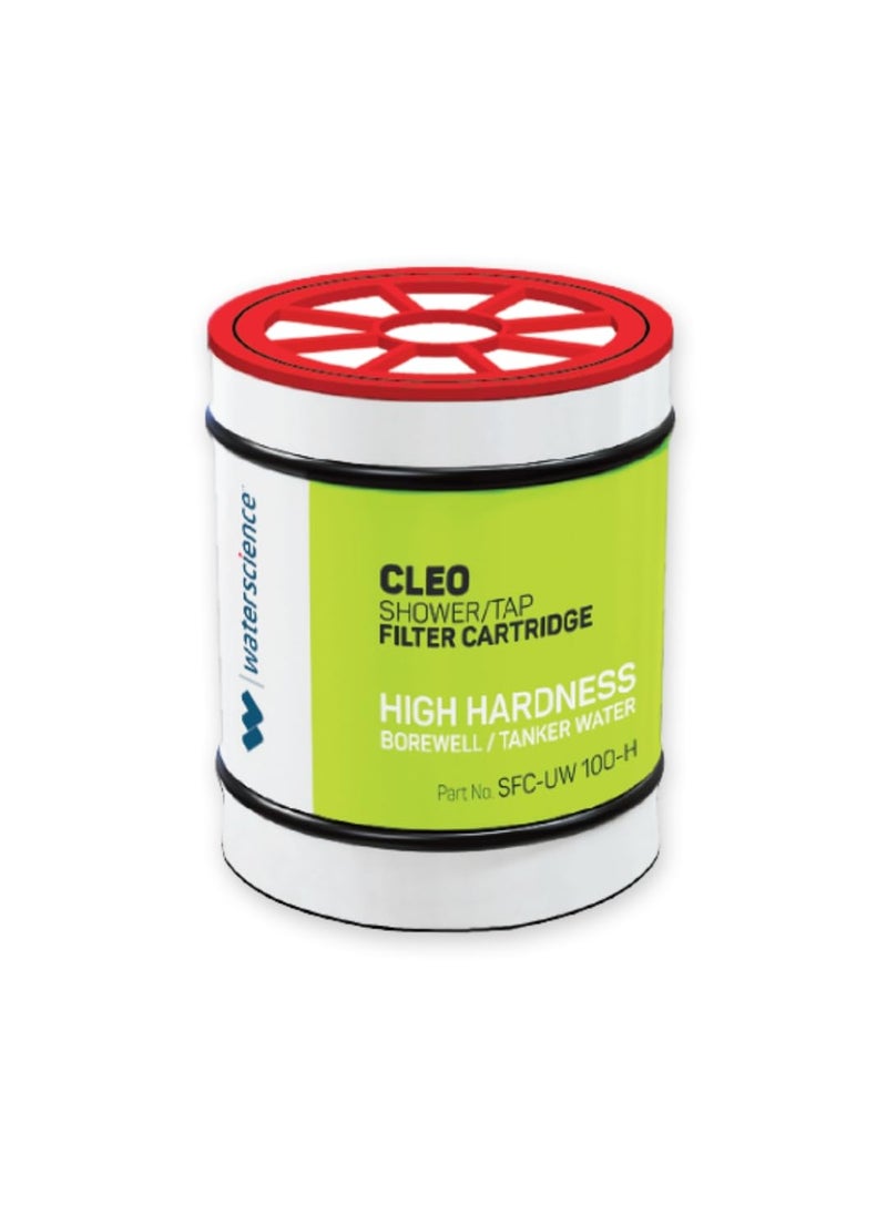 WaterScience WaterScience Replacement Cartridge for CLEO Shower and Tap Filter for Hard Water BorewellTanker Water Cartridge Hard Water Softener  - Image 1