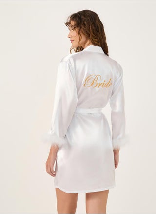Satin Bride Robe Printed with Feather Trim - pzsku/Z2296DF12A04A551A1587Z/45/1742560926/28cd1c30-cb49-4d6f-baeb-e4f6e67cde15