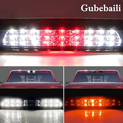 Gubebaili Smoke Lens LED Back Cab Third 3rd Brake Light Fit for Toyota Tundra 2007-2018, Waterproof High Mount Stop Light Rear Cargo Lamp - Image 2