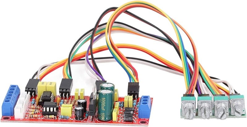NE5532 Preamplifier Board With Treble Midrange Bass Volume Control Dual 5532 Chip - Image 4