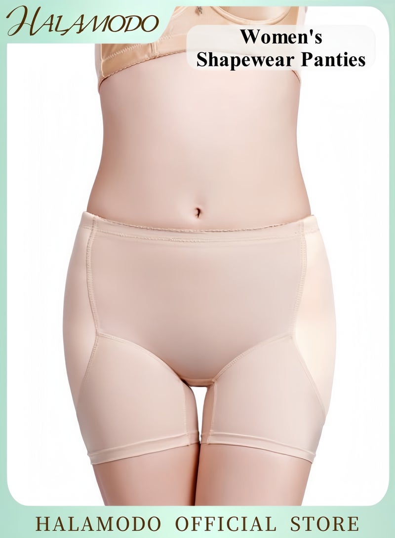 HALAMODO Women's Padded Seamless Shapewear Panties Hip Enhancer Underwear Shaper Shorts Butt Lifting Shapewear Panties for a Smooth Figure and Confidence - Image 1