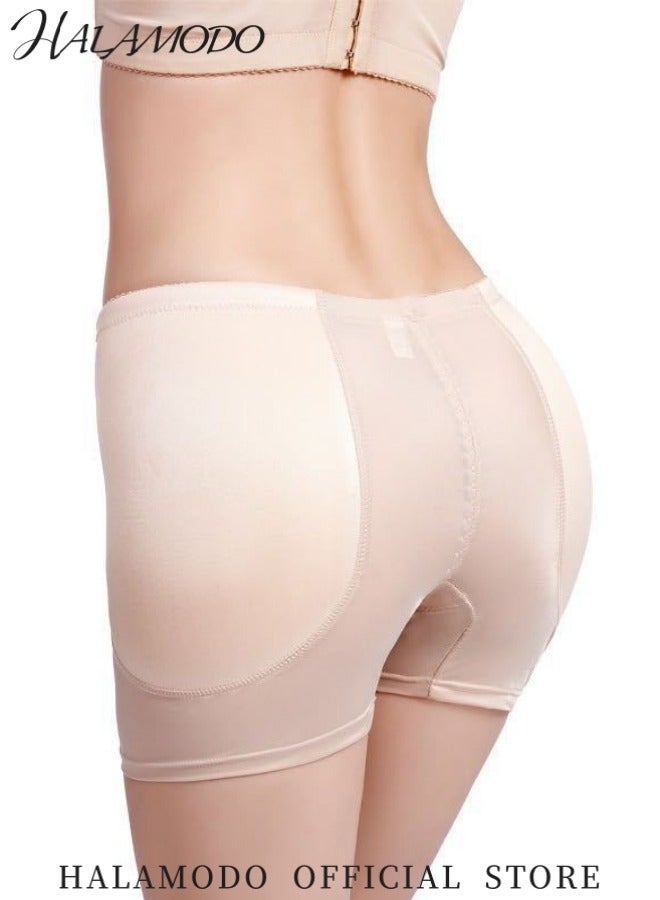 HALAMODO Women's Padded Seamless Shapewear Panties Hip Enhancer Underwear Shaper Shorts Butt Lifting Shapewear Panties for a Smooth Figure and Confidence - Image 4