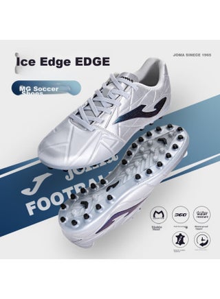 Joma Kangaroo Leather Men's Mg Short Studs Anti-slip Wear-resistant Professional Football Training Shoes Spanish Original Silver 42 - pzsku/Z229712209C561B72AD18Z/45/1751011144/ff513233-35fa-4bb9-a9d7-6e914e2a7c13