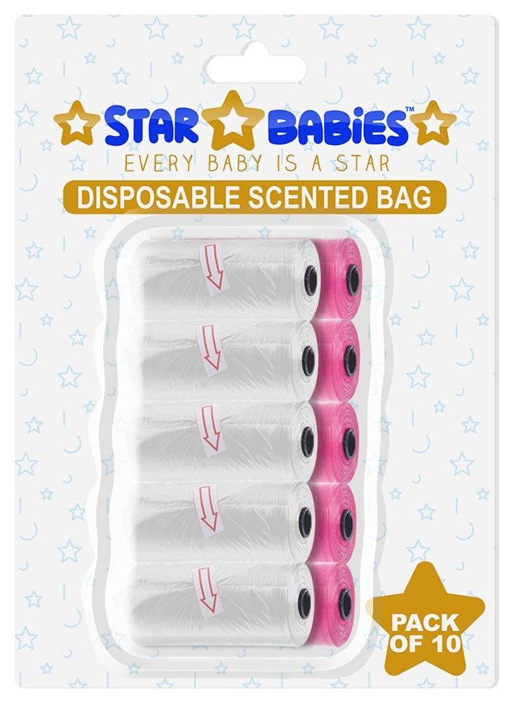 Scented Bag Blister - Pack of 10 - Pink & White - pzsku/Z22971234C177E1C10752Z/45/_/1660120897/114b7fdf-5784-4221-a6f4-eaf160f41695