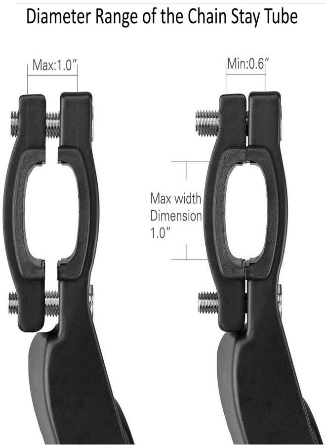Linist مسند دراجة معدني قابل للتعديل من لينيست، مسند جانبي خلفي للدراجة - Image 5