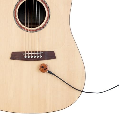 KNA UP-2 Universal Stick-On Piezo Pickup – Natural Acoustic Tone for Guitar, Uke, Drums, Percussion, Volume Control, No-Battery, No-Mod Installation, Compatible with Nearly All Acoustic Instruments - Image 3