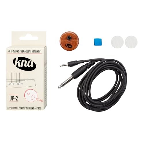 KNA UP-2 Universal Stick-On Piezo Pickup – Natural Acoustic Tone for Guitar, Uke, Drums, Percussion, Volume Control, No-Battery, No-Mod Installation, Compatible with Nearly All Acoustic Instruments - Image 5
