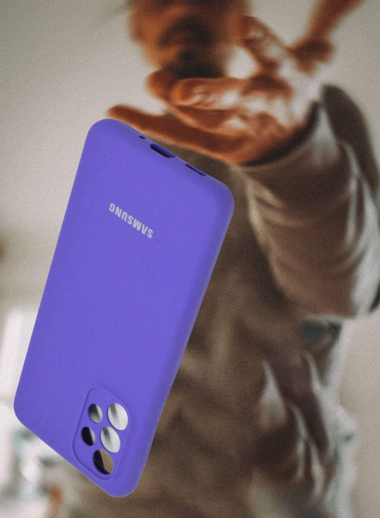 Galaxy Silicone Protective Cover for Samsung Galaxy A33 Slim Stylish Case with Inside Microfiber Lining - Image 2