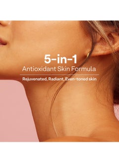 OZiva Bioactive Glutathione Tablets Radiant Skin  L Glutathione Hyaluronic Acid Vitamin C Skin Glow Anti Pigmentation Orange 15 Effervescent Tablets Pack of 1  - Image 2