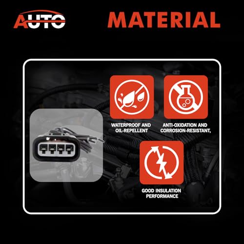 AUTO OCCASION 4 Pack Ignition Coil Connectors Wiring Harness Replacement for CHEVROLET PONTIAC TOYOTA 90919-02244 90080-19015 90919-02239 - Image 4