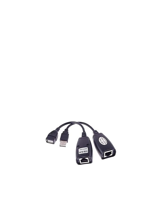 Generic USB CAT5/CAT5E/6 RJ45 LAN EXTENSION ADAPTER CABLE 150FT [C806] 