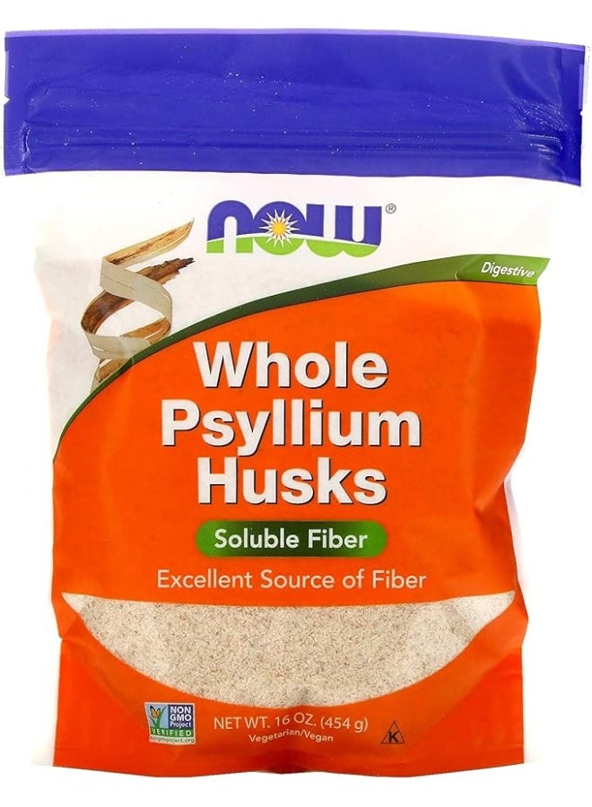 قشور السيليوم الكاملة من ناو فودز، 1 ​​رطل.