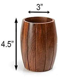 The Rapid Maturation The Rapid Maturation Wooden Vase Flower Pot Flower Baskit for Corner Home Decor Vase Big Size for Floor Decorative Item  - Image 4