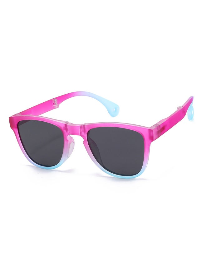New Kidsren's Foldableing Large Square Frame Tr Frame Fashionable And Trendyy, Can Protect Against Sun And Uv Rays Kb685 - Image 4