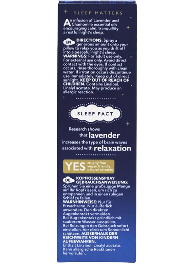 erorex Sweet Dream Pillow Spray 100Ml With Calming Lavender And Chamomile Essential Oils. Encouraging Calm Tranquility And A Restful Night'S Sleep. - Image 4