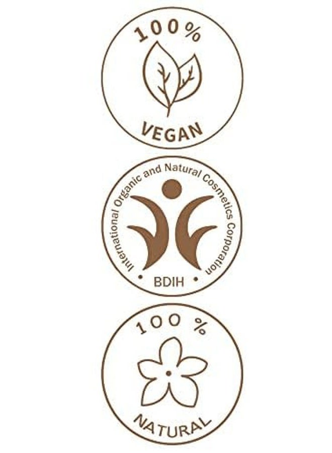 khadi Ayurvedic Natural Hair Color, 100% herbal, vegan, PPD & chemical free, certified natural cosmetics for healthy hair (MEDIUM BROWN, 1 Pack (1 x 3.5oz)) - Image 4