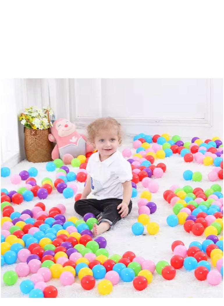 50-Piece Soft Ocean Pit Toy Balls Play Set Multicolored For Age Group  - Image 4
