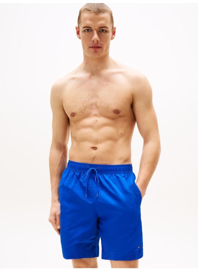 TOMMY HILFIGER Long Drawstring Swim Shorts - Image 1