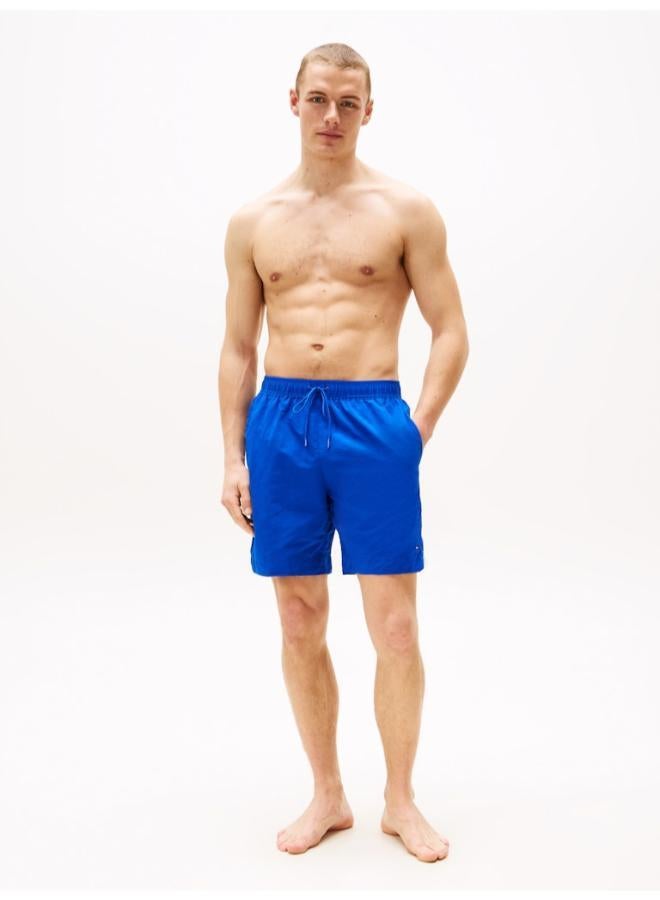TOMMY HILFIGER Long Drawstring Swim Shorts - Image 3