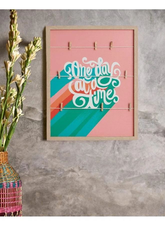 Chumbak One Day at a Time Memo Board