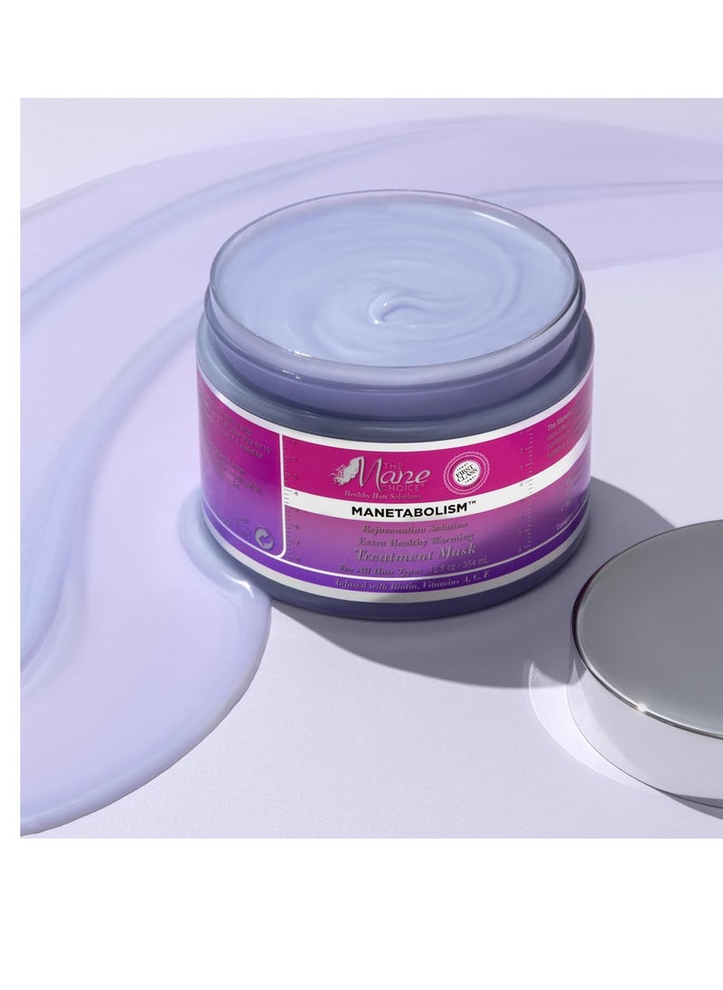 THE MANE CHOICE - The Mane Choice Manetabolism Rejuvenation Solution Extra Healthy Warming Treatment Mask, 12 oz - Image 1
