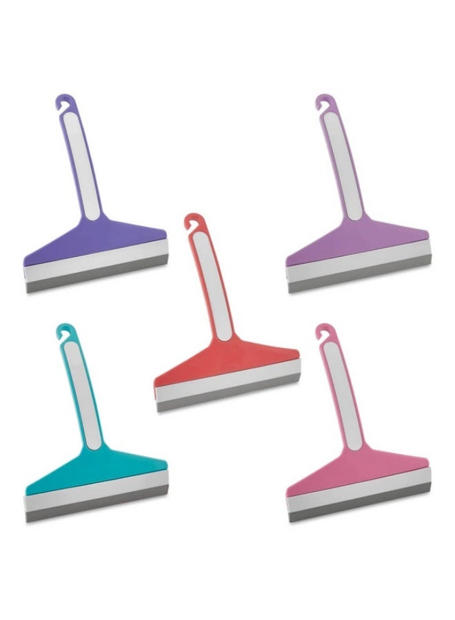 Flora Durable and Sturdy Mini Plastic Window Wiper Assorted Color 12cm F335 - Image 1