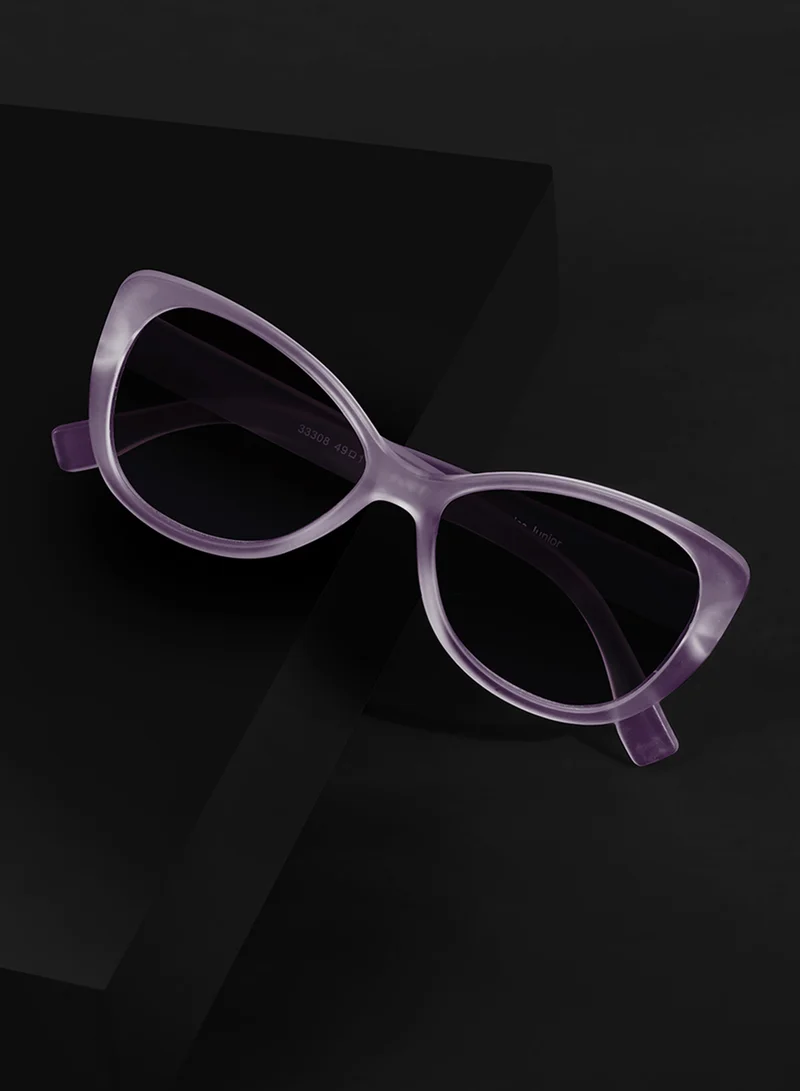 ووجلز Skyray Purple Aviator Kids Sunglasses