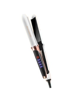 2 in 1 Professional Multi-function salon Ceramic Vapor Steam Flat Iron Spray Hair Straighteners Curler Salon Steam Styler, LCD Display Display with Adjustable Temp and Quick Heating