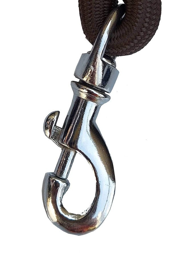 ADB CREATIONS Export Quality Stainless Steel Nylon Dog Choke Collar with Adjustable Buckle Dog Harness and Durable Training Rope Leash Combo | Black XS - Image 2