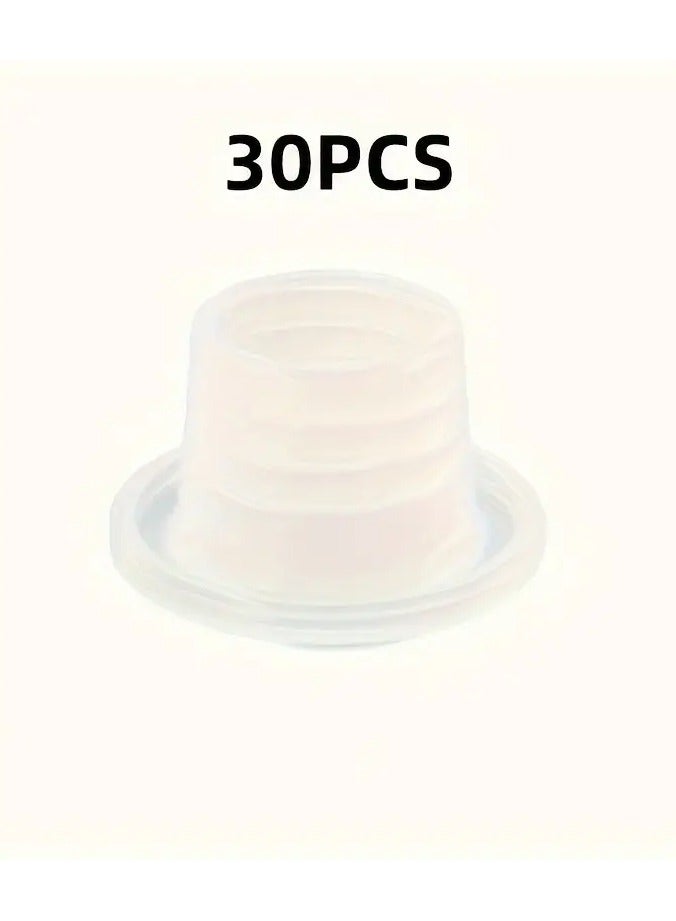 جلوسكي 30pcs سيليكون ختم غسالة نوع الأكمام-حشية مطاطية مضادة للتسرب لتركيبات الصنبور والسباكة ، مجموعة غسالة أداء ختم قوية - Image 5