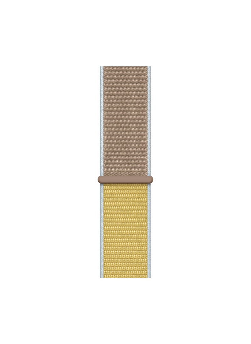 CATANES - Apple Watch 38mm 40mm 41mm Nylon Sport Loop Band Compatible with iWatch Series 7/SE/6/5/4/3/2/1 Camel - Image 1