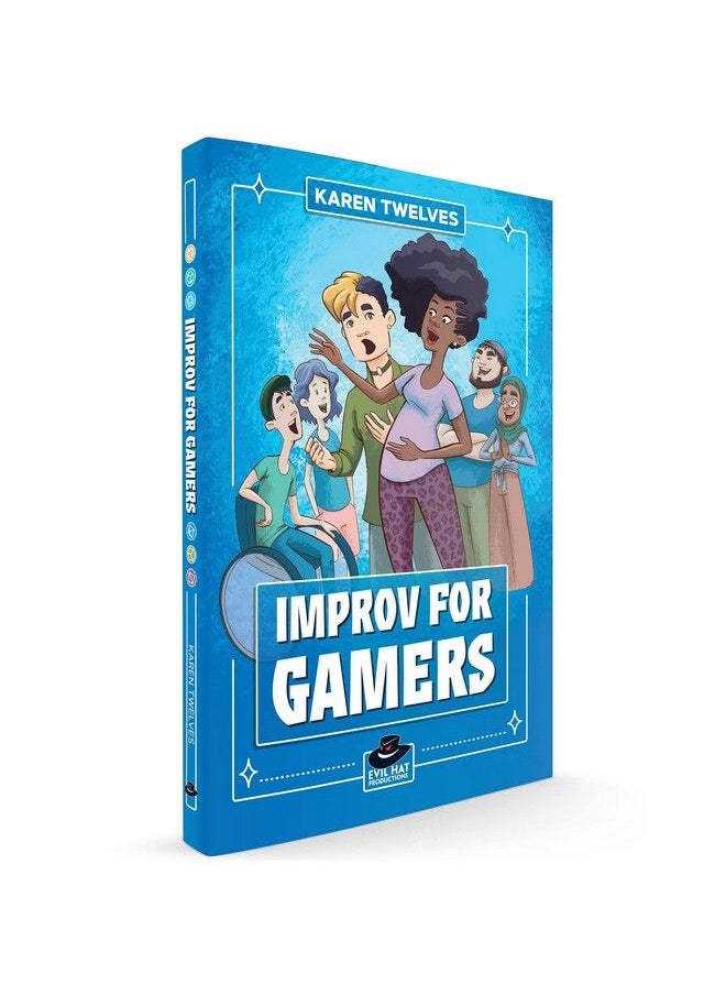 Evil Hat Productions - Llc Improv For Gamers: Second Edition Hardcover Rpg Book Role Playing Game - Image 1