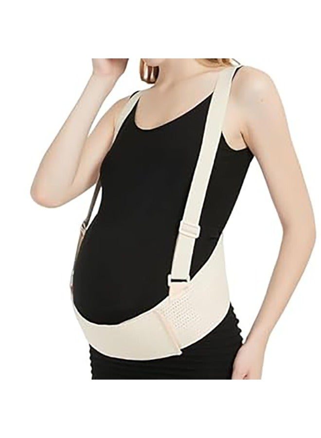 Generic Maternity Belt, Belly Bands for Pregnant Women, Breathable Pregnancy Belly Support Belt with Adjustable Straps, Back Support, Pelvic Support Belt for Pregnancy, Belly Support Pregnancy (Large)  - Image 1