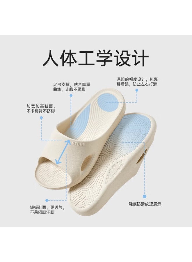 utune Youdiao Women's Arch Support Slippers Non-slip Eva Odor-resistant Bathroom Shower Sandals Men Summer Purple Size 39-40 - Image 2