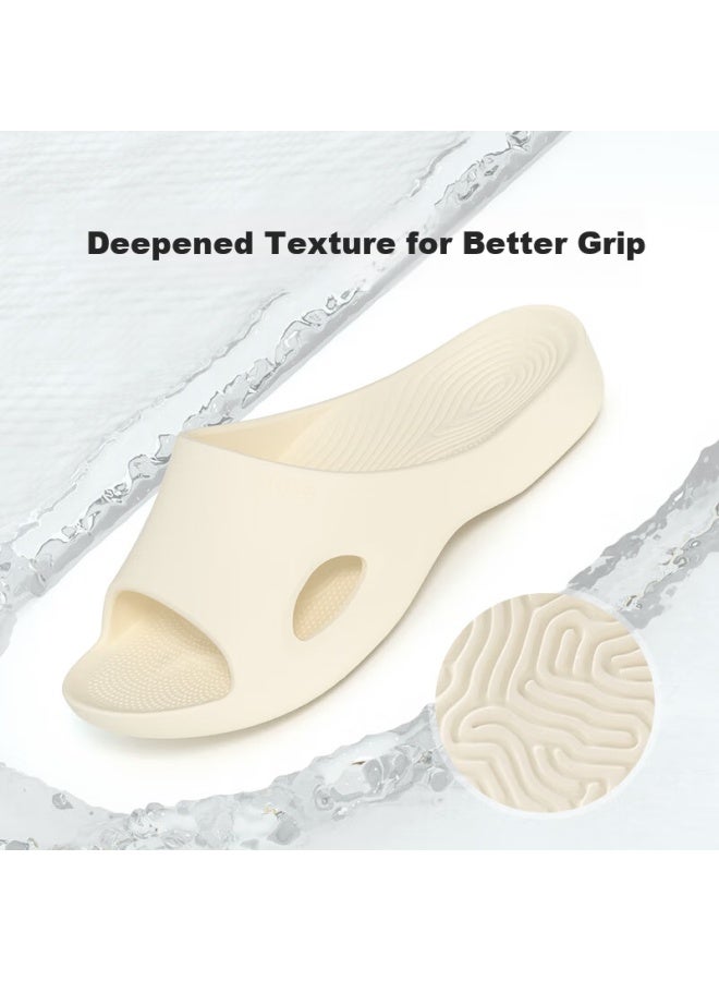 utune Youdiao Women's Arch Support Slippers Non-slip Eva Odor-resistant Bathroom Shower Sandals Men Summer Purple Size 39-40 - Image 5